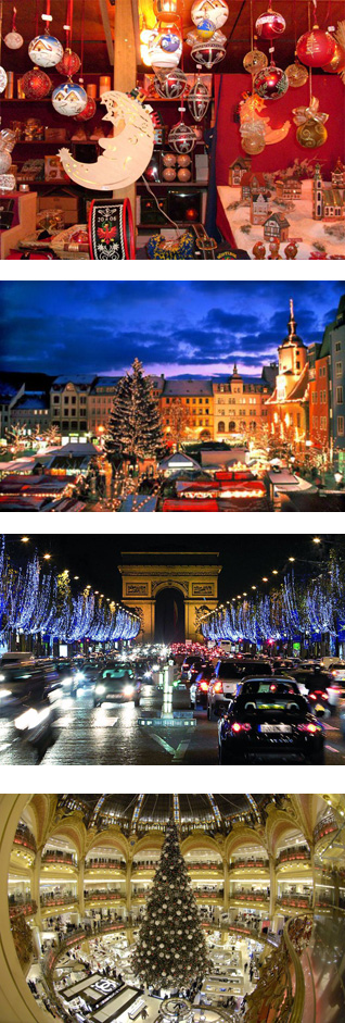 В Париже открываются рождественские ярмарки