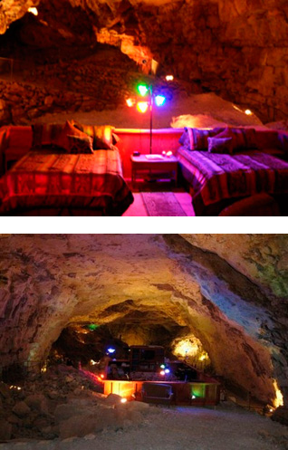Самый темный и большой номер отеля открылся в пещере