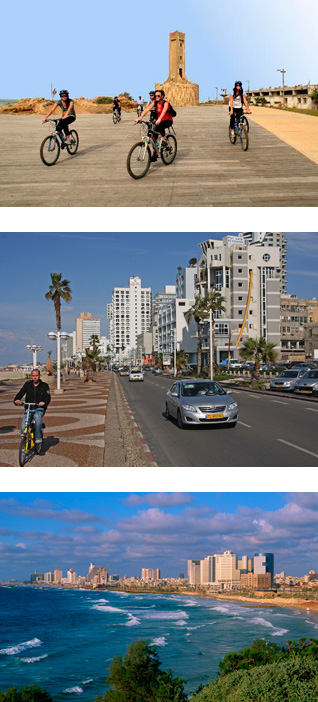 Жители Тель-Авива пересаживаются на велосипеды