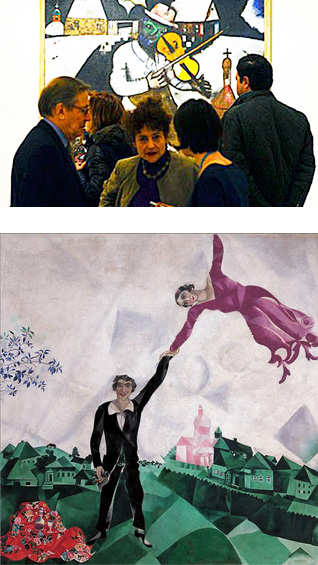 В Мадриде открылась крупнейшая выставка Шагала