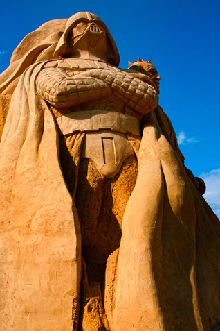 Волшебный мир песчаных фигур в Бургасе