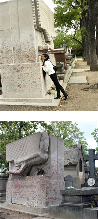 Памятник на могиле Оскара Уайльда защитили от поцелуев