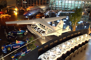 Музей воздухоплавания с рестораном в Зальцбурге