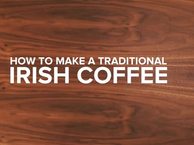 Как приготовить идеальный ирландский кофе