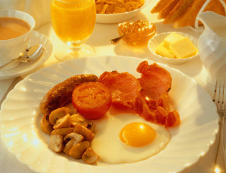 Жители планеты предпочитают полный английский завтрак