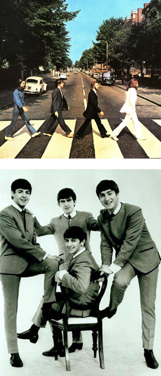 В Лондоне увековечили "зебру" Beatles