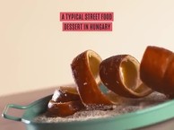 Flavours of Hungary. Chimney cake